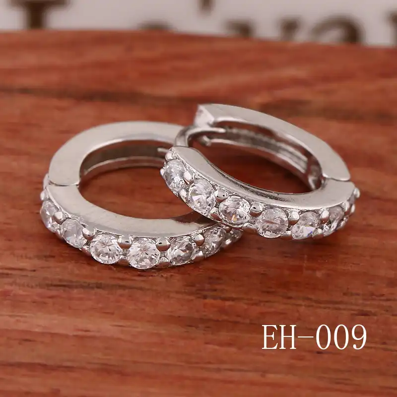 2017 Бесплатная доставка ювелирные изделия из стерлингового серебра 925 Одиночная микро-инкрустация серебряные серьги с цирконием модные одиночные серебряные серьги с цирконием