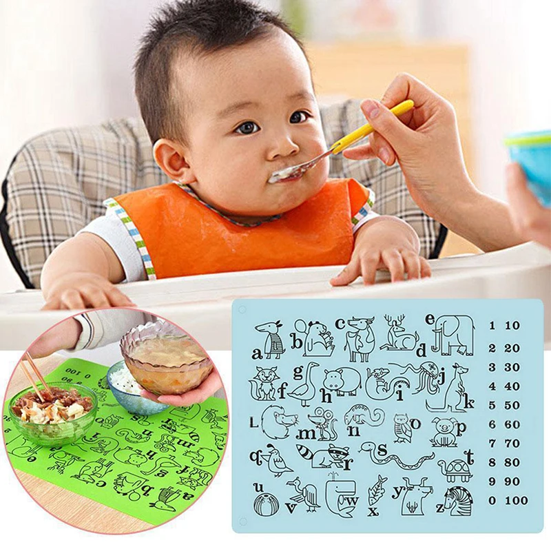 Buy mats pad Silicone Dining Placemats cute Children's