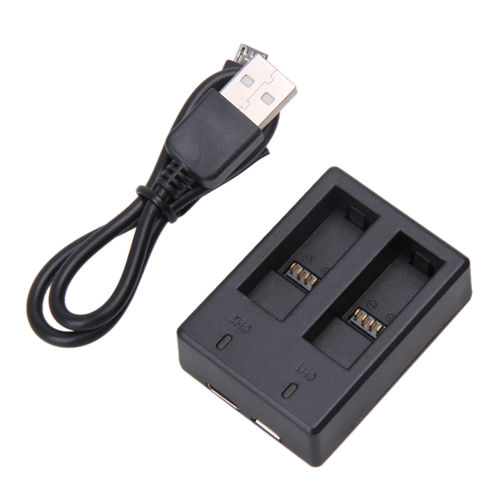 For Go Pro Accessories Dual USB Slot Charger AHDBT 501 Battery Charging Dock for GoPro Hero