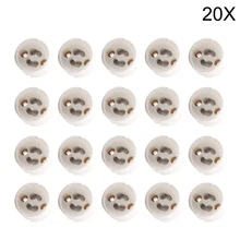 20x Светодиодные ленты Разъем GU10 лампы держатель Основание провода разъем для галогенных керамическая лампочка