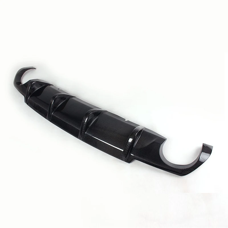 Диффузор для губ заднего бампера из углеродного волокна для Volkswagen VW Scirocco R Bumper 2008