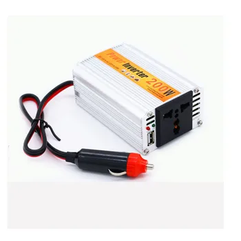 

200W Car Inverter 12V to 220V Vehicle Power Converter Adapter