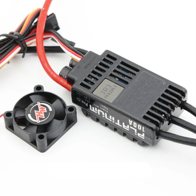 

1pcs 100% Quality HobbyWing Platinum 100A V3 RC Model Brushless ESC for Multicopter for 480-550