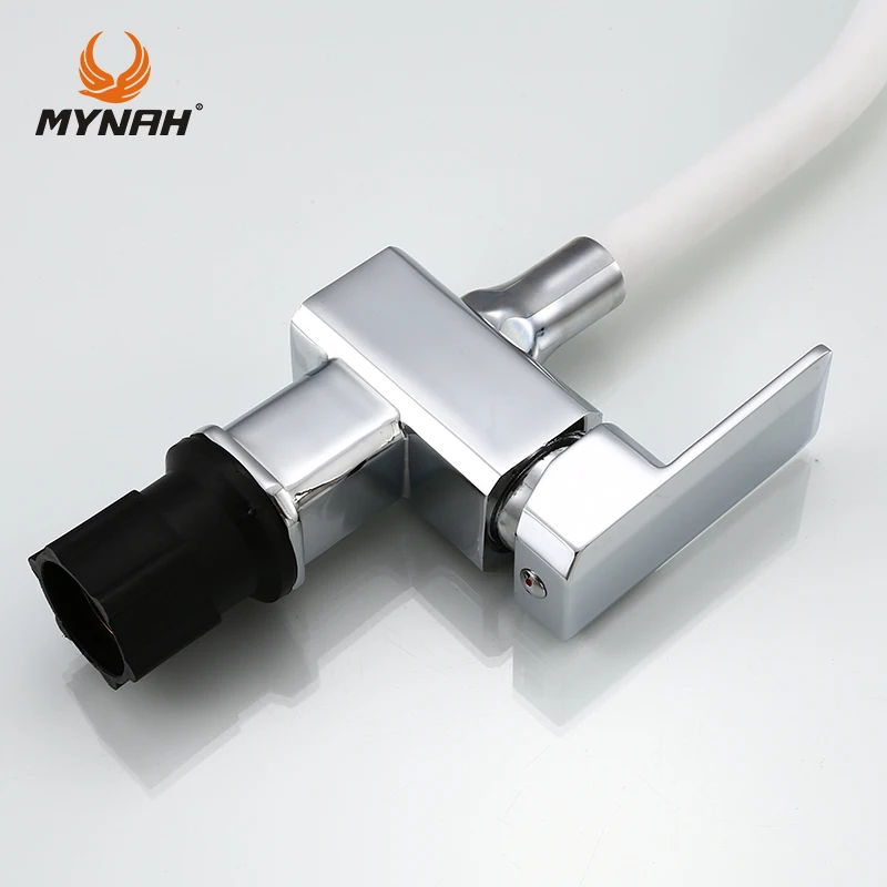 MYNAH Silica Gel Any Direction Kitchen Faucet Hot And Cold Water Flexible Kitchen Tap Multicolor Rotary Kitchen Faucets M5849