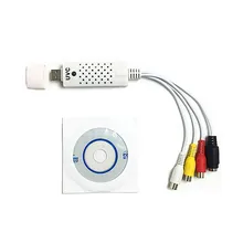 Портативный USB 2,0 Easycap Захват аудио, видео карта адаптер VHS к DVD видео захвата для Win7/8/XP/Vista