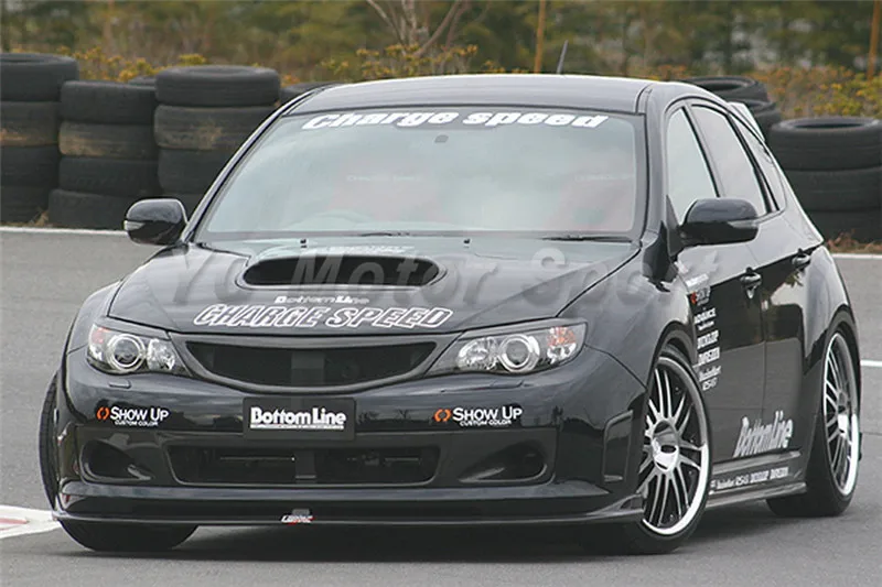 2008-2012 Subaru Impreza GRB STI Hatchback OEM Front Bumper CS Style Air Ducts & Vents (5)