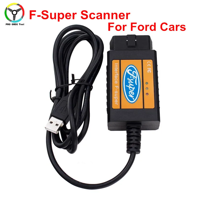 2017 Newest Scanner USB Scan Tool OBD F Super For Ford Fucus/Mondeo
