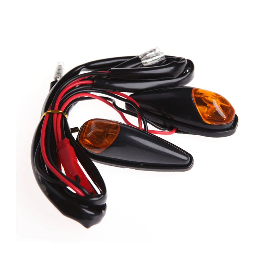 2 шт. 12 В мото задние фонари сигнальная лампа для Harley светодиодный указатель поворота для мотоцикла сгибаемый мигающий мотоциклетный индикатор мигалка