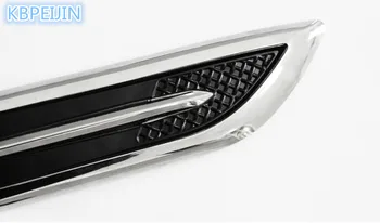 

1Pair Car Shark Gills 3D Vent Air Flow Fender Sticker for BMW e46 e90 e39 f30 f10 e36 e60 x5 e53 f20 e34 accessories