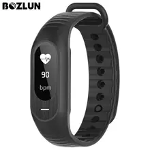 Bozlun Men Blood Pressure Smart Wrist Band Heart Rate Digital Wristwatches Fitness Monitor Stopwatch Alarm Watches Women B15P