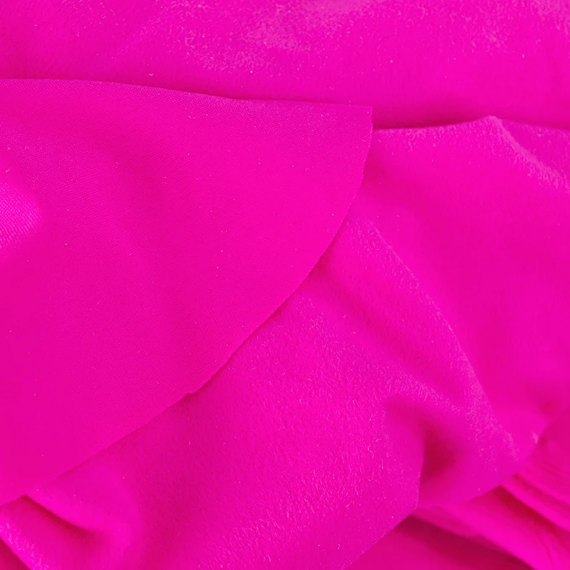 Индивидуальные Фигурное катание куртка на молнии топы для девочек женщин Обучение конкурс Patinaje Катание на коньках теплый флис гимнастическая 35 - Цвет: rose red