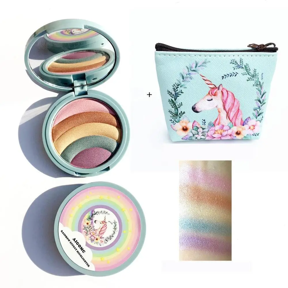 

5 Color Highlight Eye Shadow Makeup Long Lasting Beauty Cosmetics Matte Eyeshadow Pigment Makeup