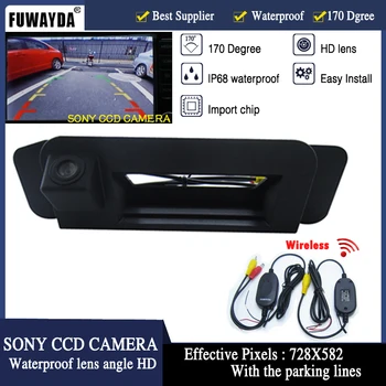 

FUWAYDA For Mercedes Benz CLA Class C117 2015 Car Rear View Camera Reverse Camera wireless sony HD CCD RCA NTST Trunk handle