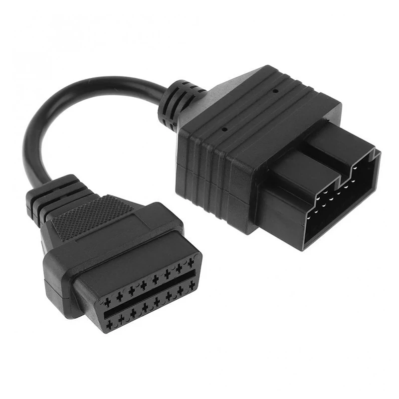 Автомобильный адаптер кабели для KIA 20 PIN к 16 OBD2 гнездовой разъем диагностический