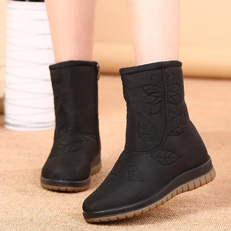US $17.47 Ceyaneaowomen Boots Winter Shoes Women Plus Insole Snow Boots High Quality Fur Ankle Boots For Women Waterproof Winter Shoese751