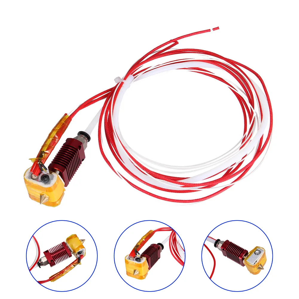 

New MK8 Assembled Extruder Hot End Kit Nozzle Fit for Creality 3D CR10