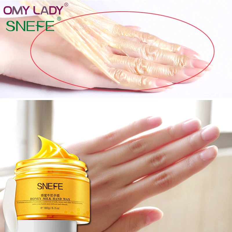 OMY LADY Milk Honey парафин маска для рук уход за руками увлажняющая отбеливающая забота