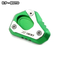 Moto Parcheggio Laterale Del Basamento di Estensione Pad Supporto Per Kawasaki Z900 2017-2018 Z900RS 2017-2018
