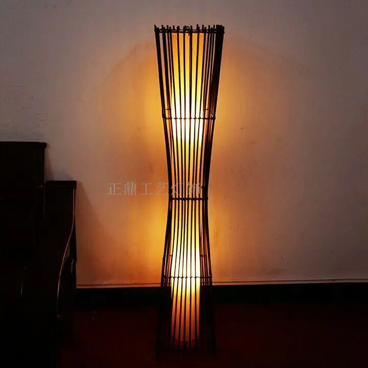 Southeast Asian Chinese Anese Bamboo Floor Lamp Southeast Asian Chinese Anese Bamboo Floor Lamp Bedroom Lighting Package Box Creative Es Ligh