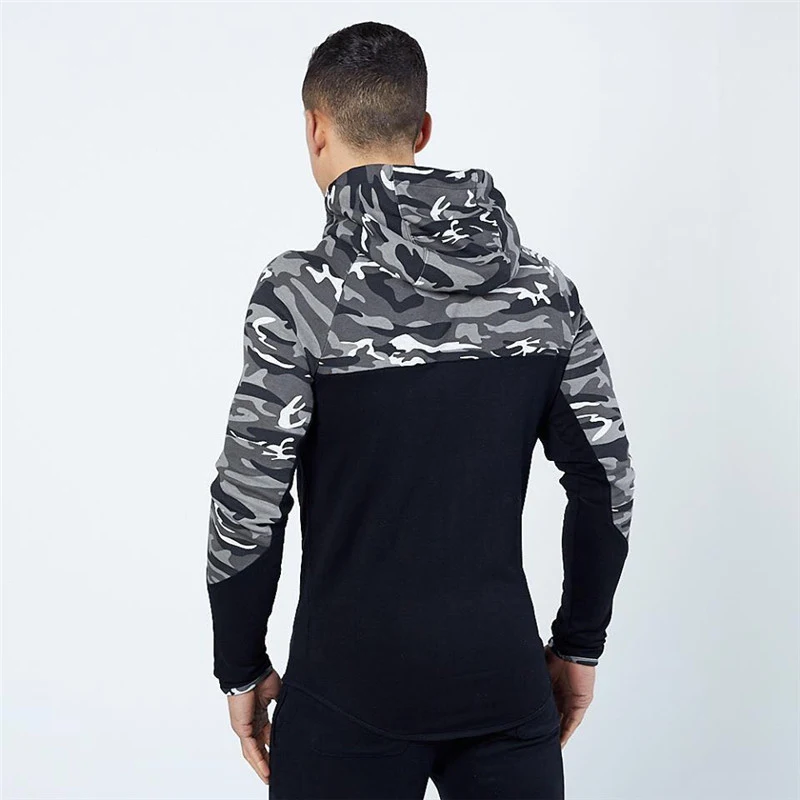 Casual Hip hop Hoodies jacket men-3