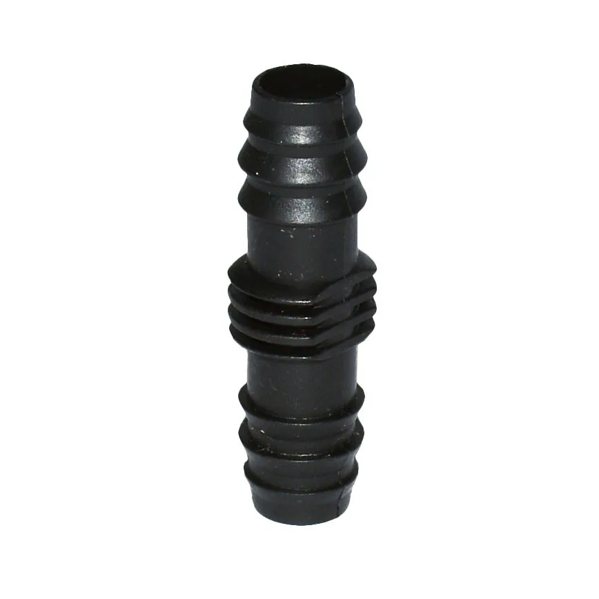 wxrwxy 16mm straight barb barbed double way joint 1/2" hose repair joint plastic connector 16mm straight barb 12 PCS