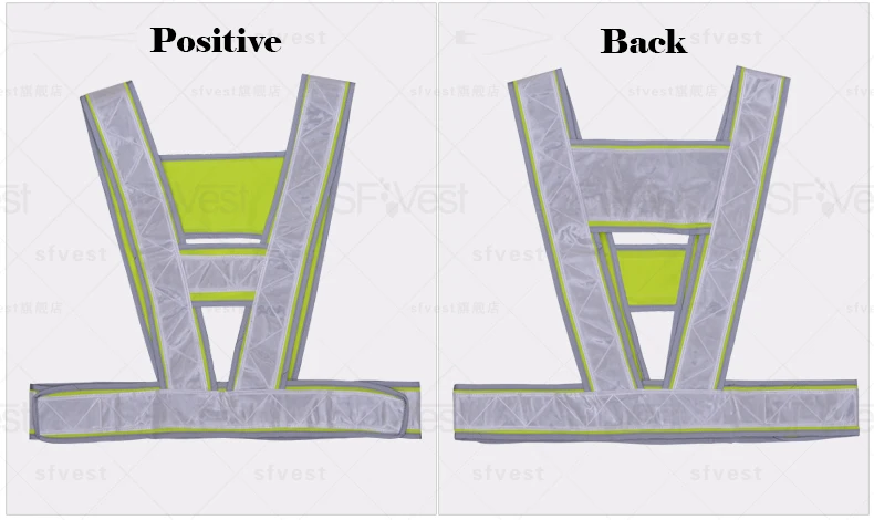 SFVest защитный светоотражающий жилет ПВХ кристаллическая решетка логотип печать логотип можно напечатать жилет дорожного рабочего со светоотражающими