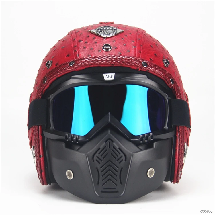 WOSAWE велосипедный шлем из искусственной кожи велосипедный шлем MTB летний Съемный внутренний вкладыш мотоциклетный шлем Мужской с козырьком очки