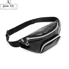 Поясная Сумка розовый серебряный поясная сумка беговой пояс на молнии геометрические поясные пакеты Блестки для ногтей нагрудный чехол для телефона