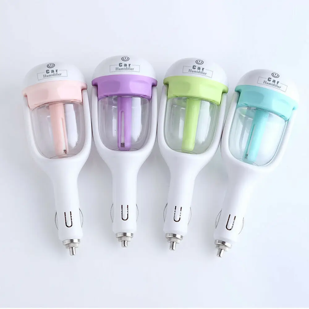 

1Pcs 12V Car Steam Air Humidifier Aroma Diffuser Mini Air Purifier Aromatherapy Essential Oil Diffuser Mist Maker Fogger