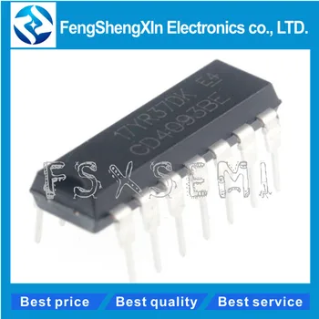 

10pcs/lot CD4093BE CD4093 HEF4093/HCF4093 DIP-14 4093BE Schmitt trigger IC