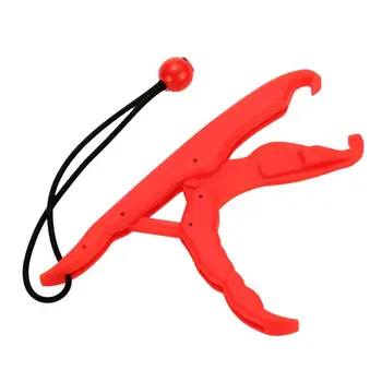 

Supplier 23.5cm Hand Control Fishing Lip Grip Floating Griper PP Hard Plastic Lip Grip Fish Controller Red Yellow