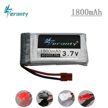 3,7 v 1800mAh литий-полимерный Батарея для KY601S SYMA X5 X5S X5C X5SC X5SH X5SW X5HW X5UW M18 H5P HQ898 H11D H11C 3,7 в радиоуправляемый Дрон Батарея 1 шт