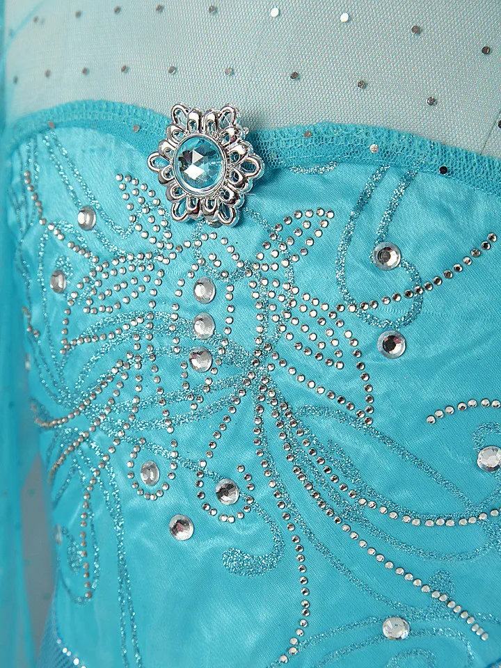 Disney Frozen Customs/Модная детская одежда для девочек платье Анны и Эльзы платья с Эльзой для маленьких девочек, детские платья принцессы, vestidos Infantis