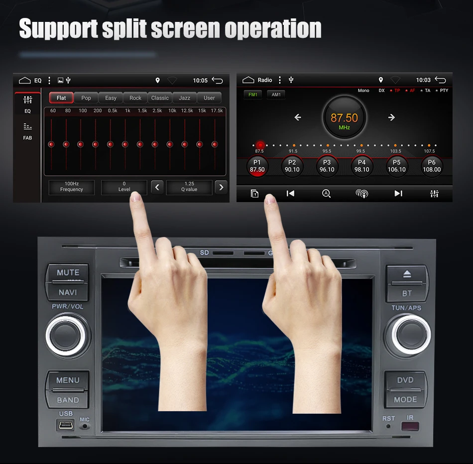 Discount Eunavi Android 9.0 IPS 2 Din Car DVD For Ford Mondeo S-Max Focus C-MAX Galaxy Fiesta Transit Fusion Multimedia Player 2G+32G 16 Discount Eunavi Android 9.0 IPS 2 Din Car DVD For Ford Mondeo S-Max Focus C-MAX Galaxy Fiesta Transit Fusion Multimedia Player 2G+32G 16