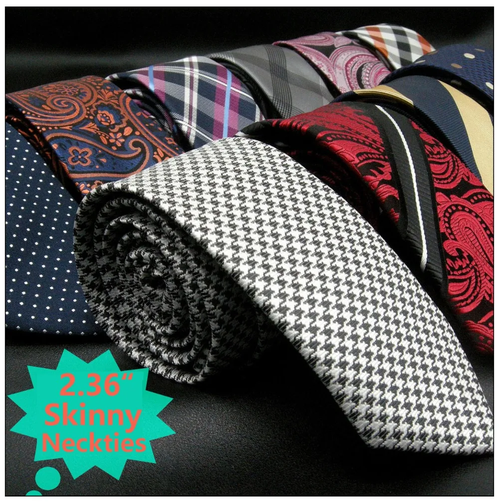 Узкий галстук Цветочный Пейсли многоцветный шёлковый жаккардовый тканый Свадебные модные галстуки для мужчин Классическая модельная