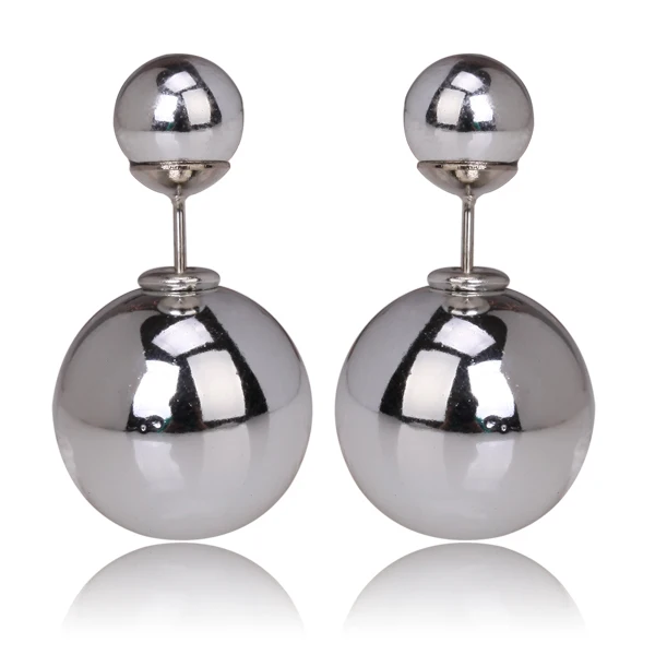 2018 Новые блестящие жемчужные Пузырьковые серьги 24 шт./лот|bubble earrings|earrings earringpearl