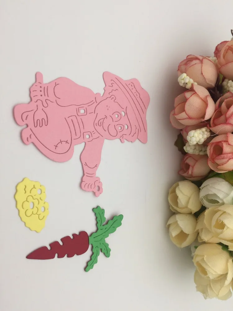  N422 METAL CUTTING DIES Flower Scrapbook card invitation paper craft party decor embossing stencil  - 32933294782