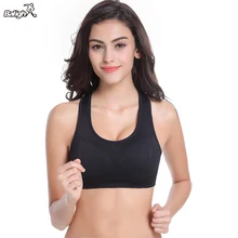 Balight женский спортивный бюстгальтер Топ Черный Мягкий Йога Фитнес лифчик Спортивная майка Женский спортивный бюстгальтер для йоги пуш-ап спортивный бюстгальтер