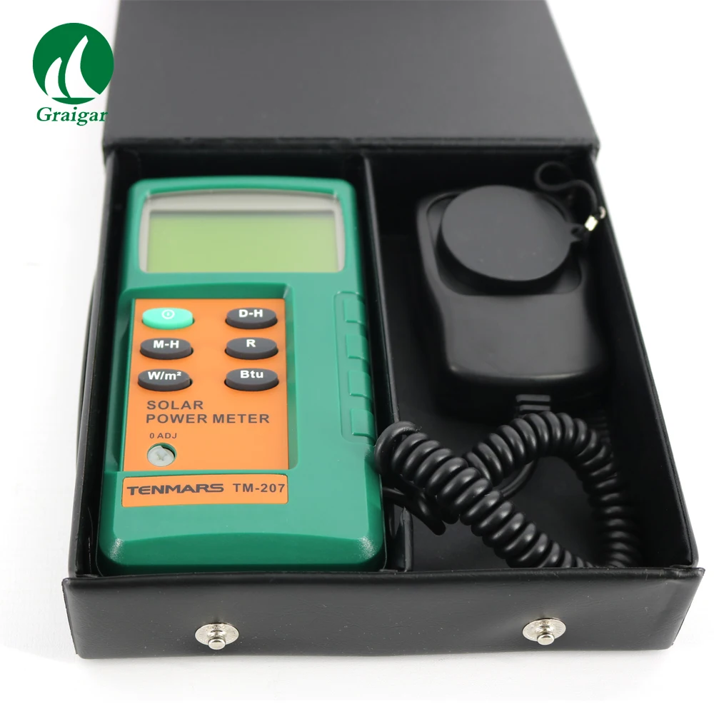 

NEW Solar Power Meter Radiation Energy Tester Rm Sensor TM-207 Tenmars
