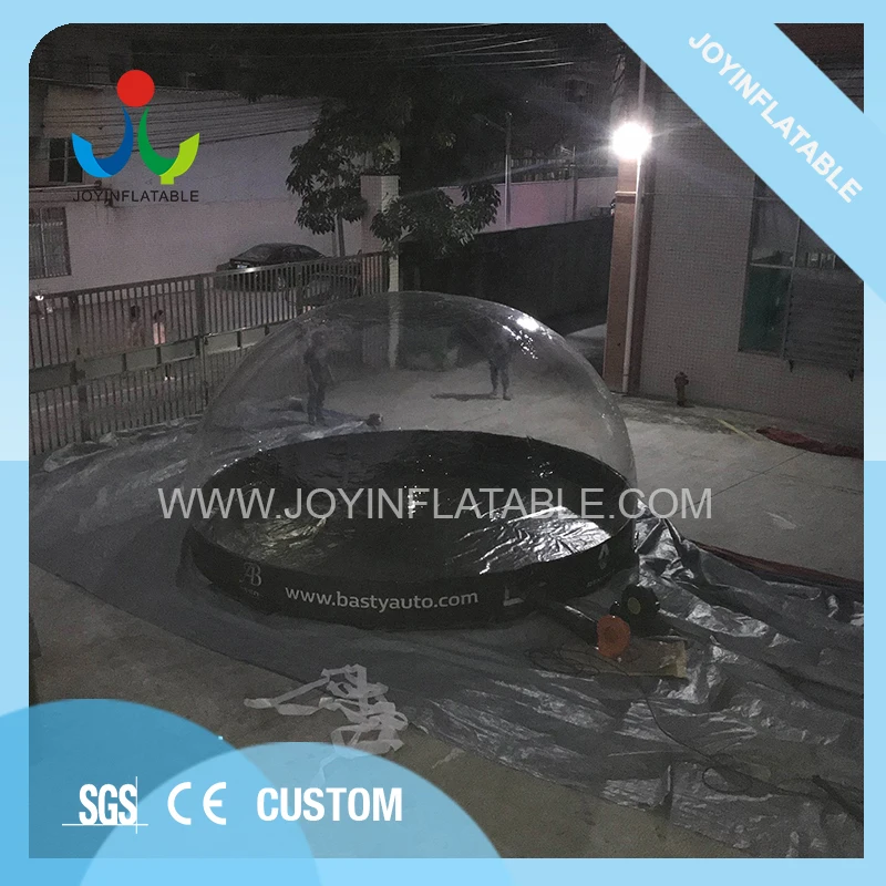 Waterproof  Inflatable TransparentClear Bubble Car Tent with Floor for Outdoor 1