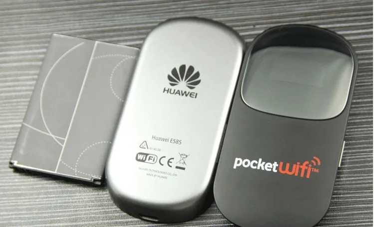 

10pcs DHL shipping 7.2mbps Huawei E585 Pocket Wifi Original Wireless Modem HSDPA Router Unlocked Mobile Wifi Modem 3g Router