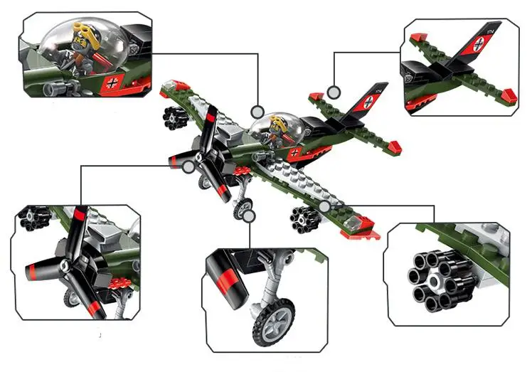 Игрушечные строительные блоки 1709 446 шт.|toys for|toys for childrenbuilding blocks military |