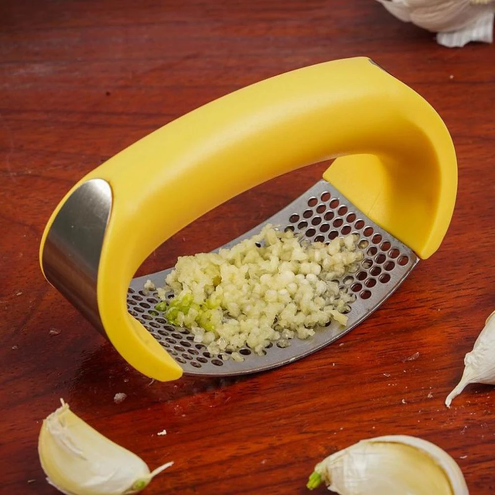 Garlic Curved Grinding Slicer Kitchen Cutter Garlic Presser Garlic Chopper Presses Cooking Gadgets Tool Kitchen Accessories