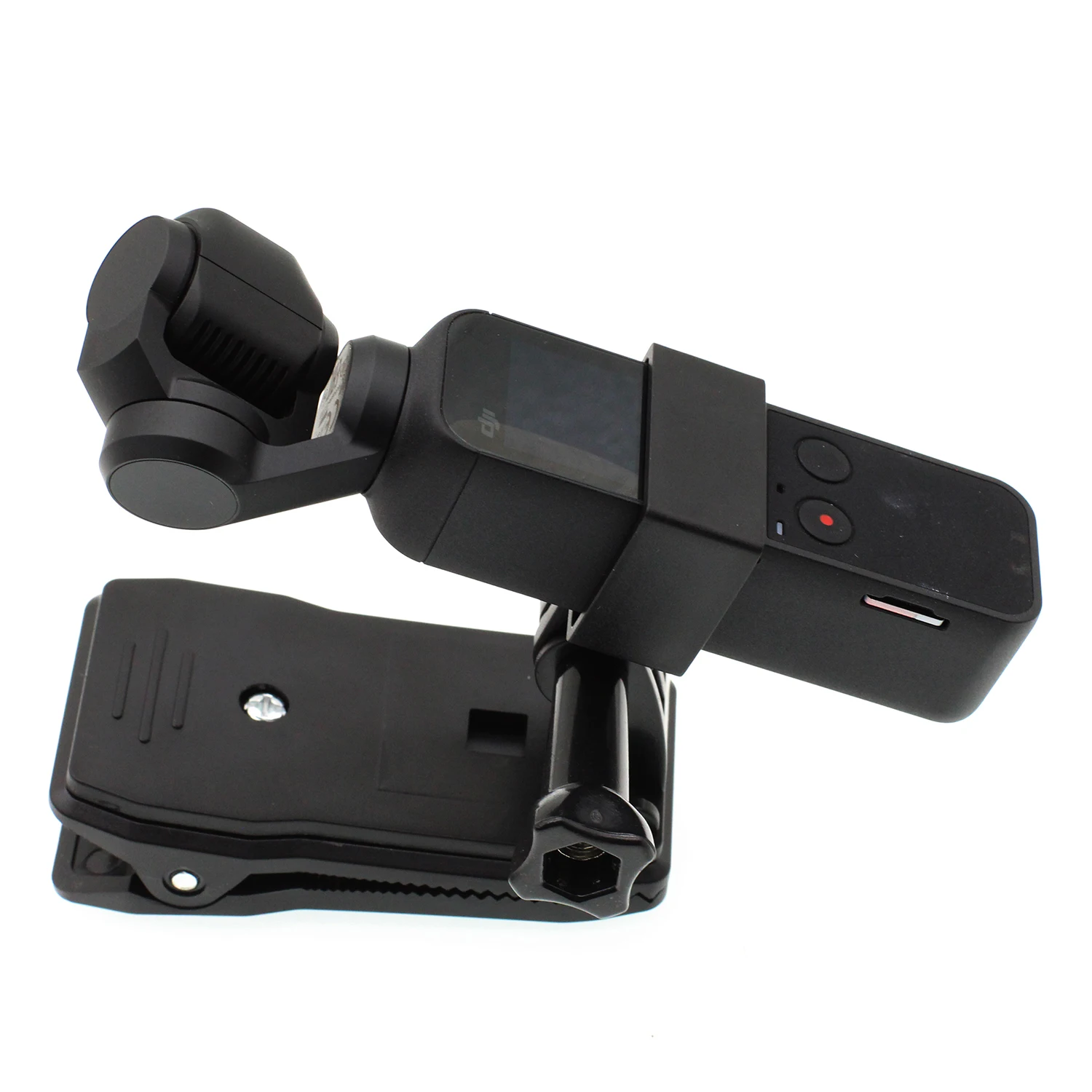 Зажим для рюкзака для DJI OSMO карманная Портативная подставка расширительный кронштейн для Gopro DJI OSMO Карманный карданный стабилизатор аксессуары для камеры