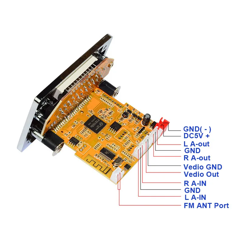 Декодер для аудио и видео 1080P плата 24 бит/192 кГц USB MP3 DIY TV M BOX DST AC3 FLAC APE DVD SVCD декодер