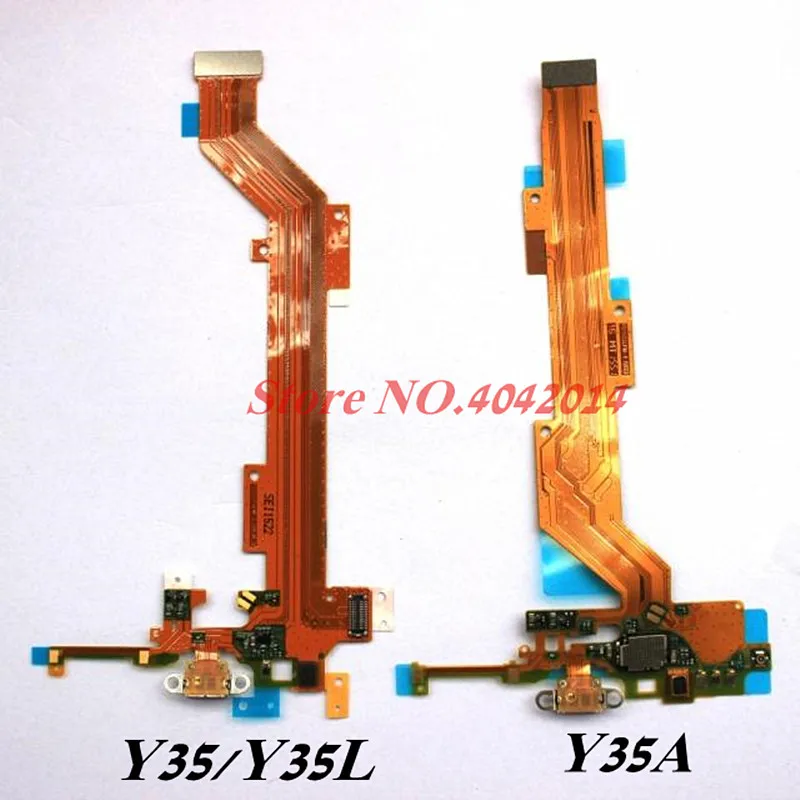 

1pieces Original USB charging dock port+Microphone Flex cable For vivo Y35 Y35L Y35A Charger plug Ribbon Replacement parts