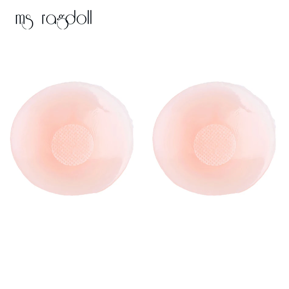 Hot-Sale-2Pcs-1Pair-Silicone-Nipple-Cover-Bra-Pad-Skin-Adhesive-Reusable-Invisible-Breast-Petals-for