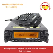 Tyt TH-9800 50w quad band 29/50/144/430mhz toki 2-versão mais recente tradutor móvel tom/5 tons
