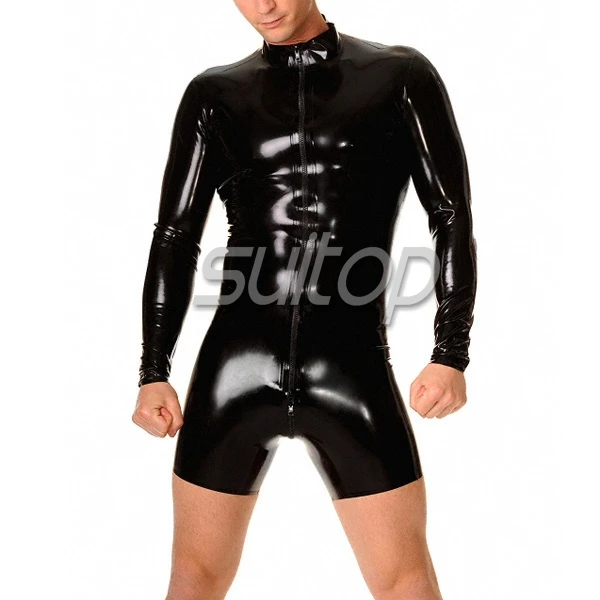 Латексный Коричневый мужской костюм|men catsuit|mens latex catsuitcatsuit men |