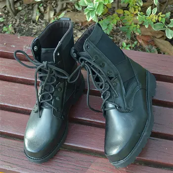

Men Army Boots Big Size Winter Genuine Cow Leather Outdoor wear-resisting For Mountain Tactical Men Boots #MXZ8218116